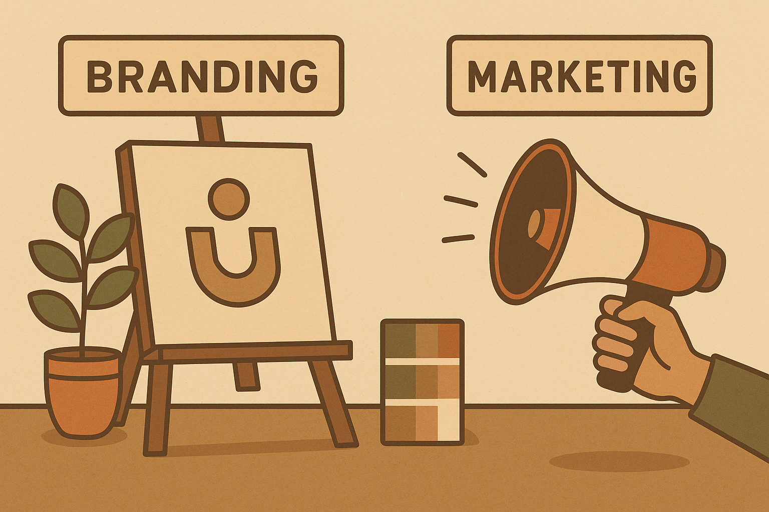 Branding vs. Marketing: What Does Your Business Really Need?